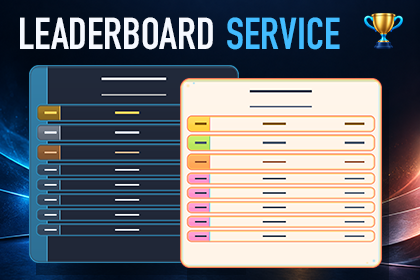 Leaderboard Service key visual